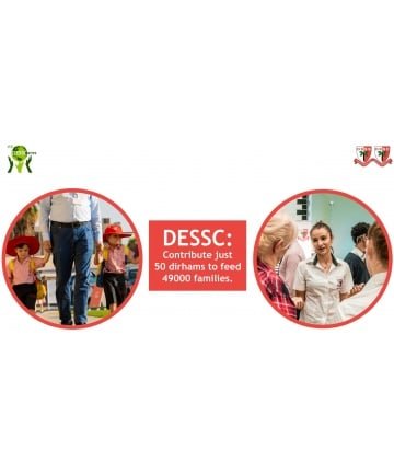 DESSC: Contribute only AED 50 to Feed 49000 Families
